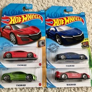 Hot Wheels Acura Cars Lot (4)